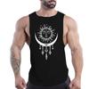 2023 Summer Crewneck Daily Casual 2d Printed Sport Multi-Color Vest Comfortable Top Comfortable Lightweight Quick-Drying Top