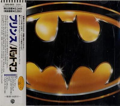CD ПРИНЦ - Бэтмен (Саундтрек к фильму) 22P22870 Уорнер Бразерс. 1989 Япония Соул/Фанк Б/у