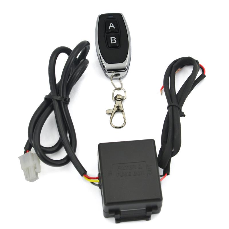 200PSI Solenoid Valve Air Ride Suspension Manifold Valve Double Solenoid Valve Set With Wireless Remote Control For Motorcycle