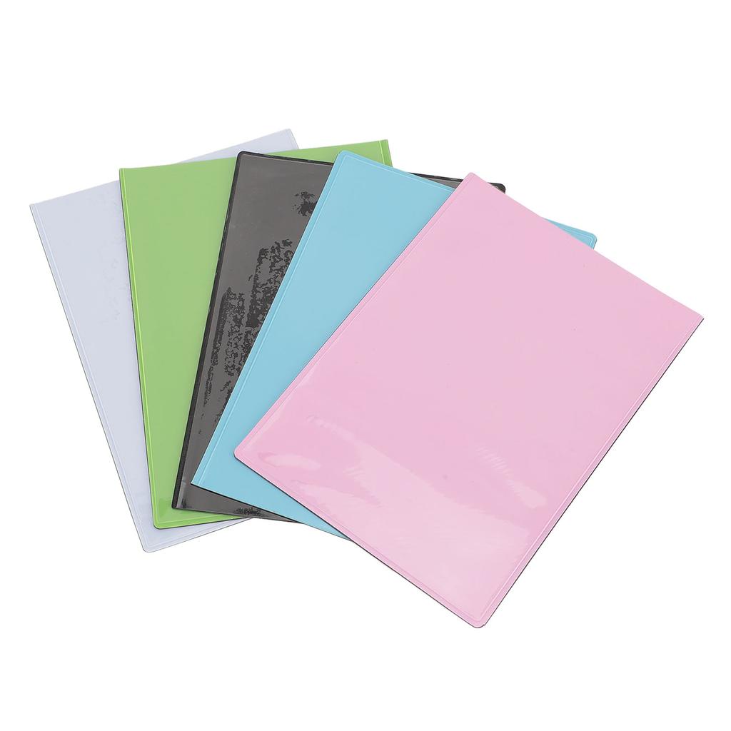 5 шт. Магнитная рамка для фотографий на холодильник Устойчивая Предотвращает скольжение Магнитный карман Рамка для фотографий Фото