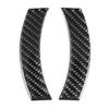 2pcs Carbon Fiber Car Console Navigation Frame Trim Stickers Fit for Mini Cooper Countryman F60