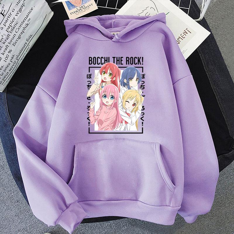 Модные осенние и зимние толстовки Аниме Bocchi The