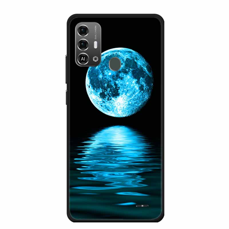 Для ZTE Blade A53 Pro / A53Plus Чехол Милый Мягкий ТПУ Расписной Кот Силиконовая Крышка для ZTE Blade A53 Plus Funda Coque A53Pro Оболочка