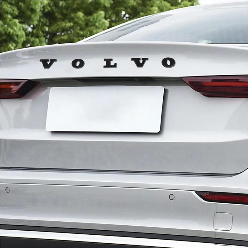 3D ABS Буквы VOLVO Наклейка-эмблема на багажник автомобиля для XC40 XC60 XC90 S60 S90 V50 V70 V60 V40 S80 Автомобильный задний значок Внешние аксессуары