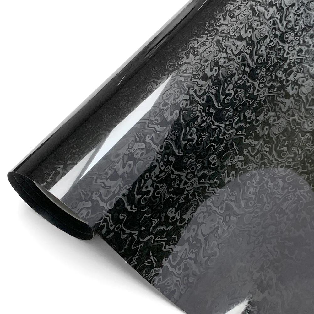 Автомобильная наклейка Глянцевая Матовая Защитные пленки Призрачный Черный Серебристый Лист Дверные ручки шкафа Компьютер Ноутбук Мебель Наклейки для DIY