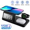 Wireless Charger Fast Charging Station 5 In 1 Wireless Charger Watch Phone Holder Mobile Phone Chargers Bedroom Desk Smartwatch