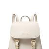 Michael Kors Quinn Metal Accents Leather Crossbody Backpack Mini Women bags Cream 30T5GQNB0L-289