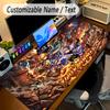 Large Mouse PadHunter × Hunter Custom Name Text Personalized Desk Mat Non Slip Gaming Pad