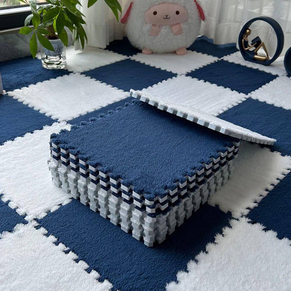 Gift Home Foam Plush Patchwork Floor Mat Baby Play Mat Exercise Children Carpet Bebe Mattress
