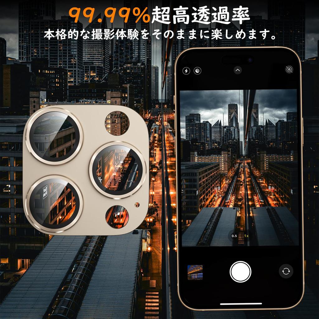 Camera Film for iPhone 16 Pro Max Camera Protection Full Protection 9H Tempered Glass Aluminum Alloy iPhone 16 Pro Max Lens Cover Shockproof Over
