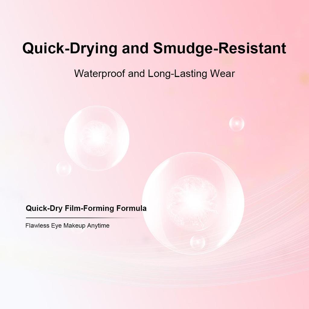 Жидкая подводка-карандаш Adai flower Макияж Косметика Черный Коричневый 24 ч Водостойкий Рельефный дизайн
