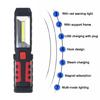Magnetic LED COB Inspection Flashlight Lamp Work Light Flexible Portable Torch