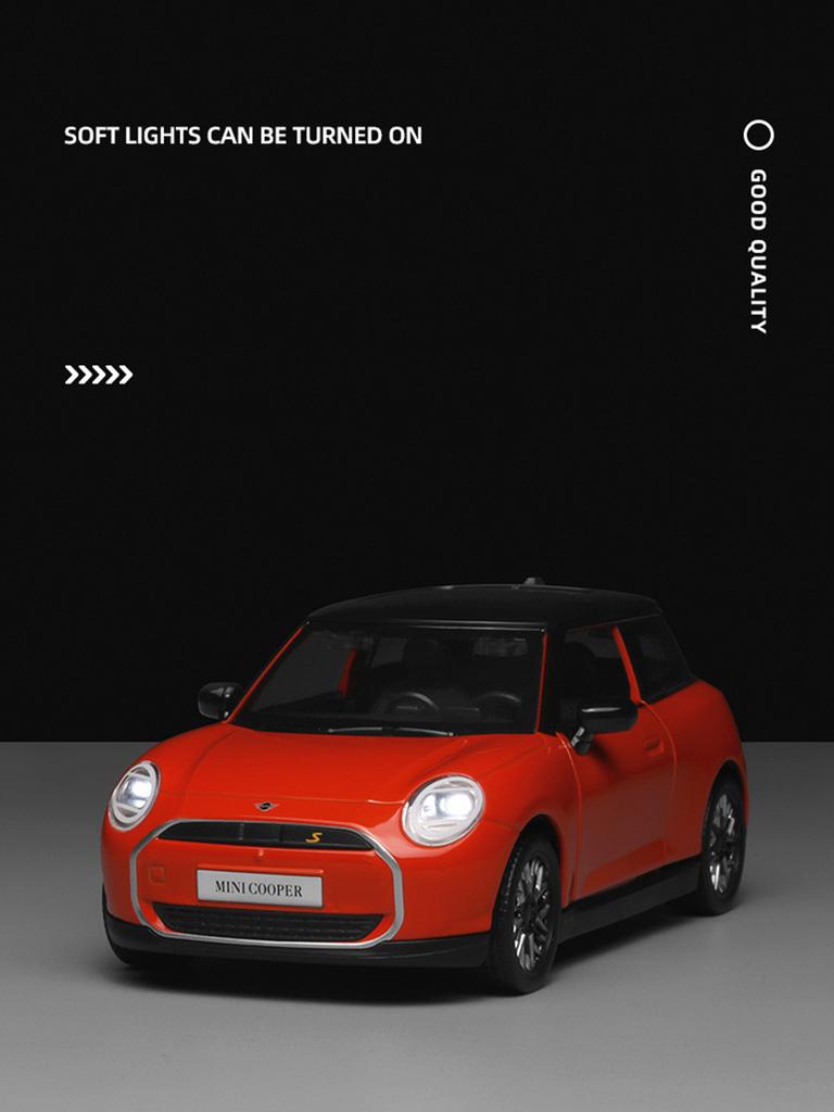 ОСО 1:28 модель автомобиля BMW MINI Cooper, металлическое украшение из цинкового сплава, коллекционный подарочный автомобиль