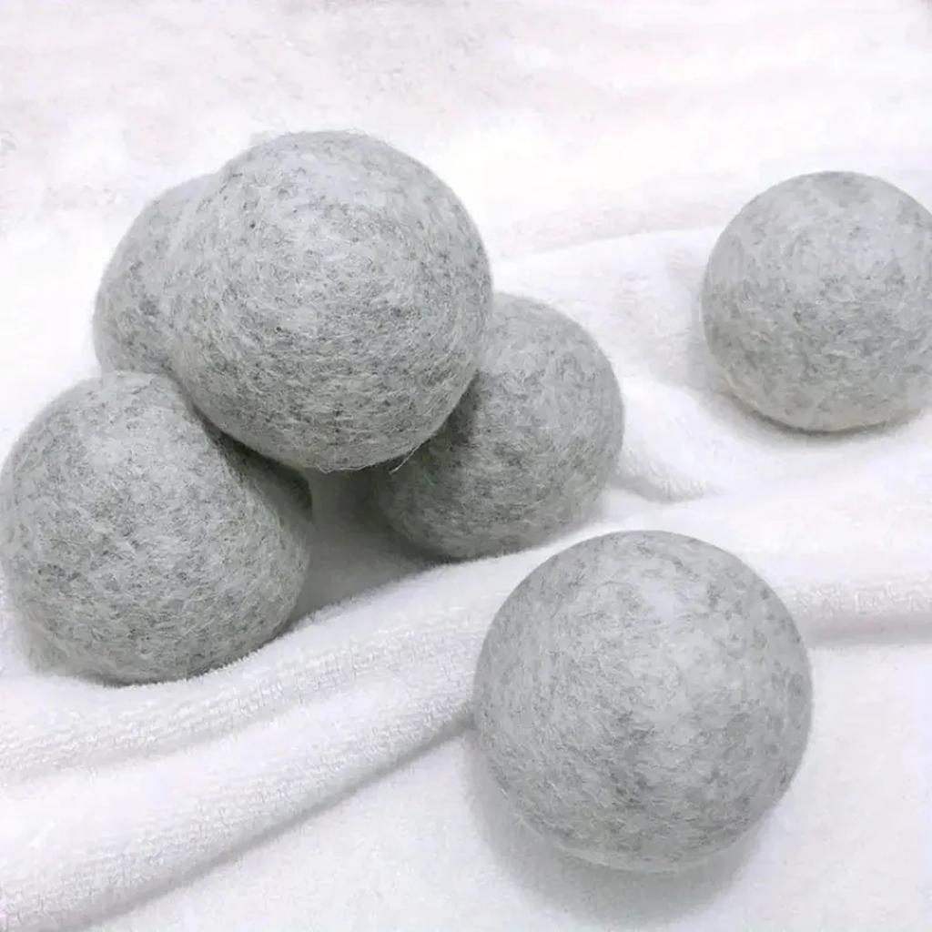 5pcs- Hot Wool Dryer Balls Reusable Softener Laundry Laundry Ball Washing Machine Accessories Home Washing Balls Wool