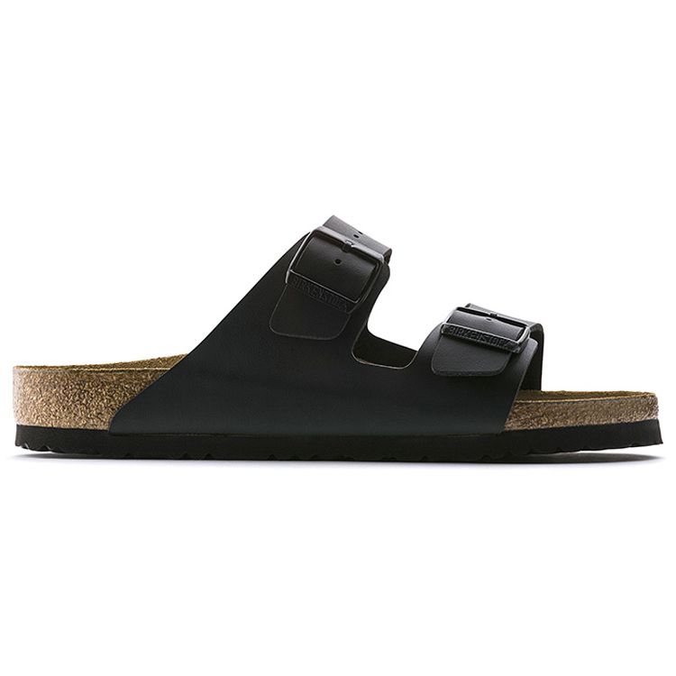 Birkenstock Аризона Удобные Пробковые Дышащие Сандалии-Шлепанцы для улицы Унисекс Сандалии Черный 51793