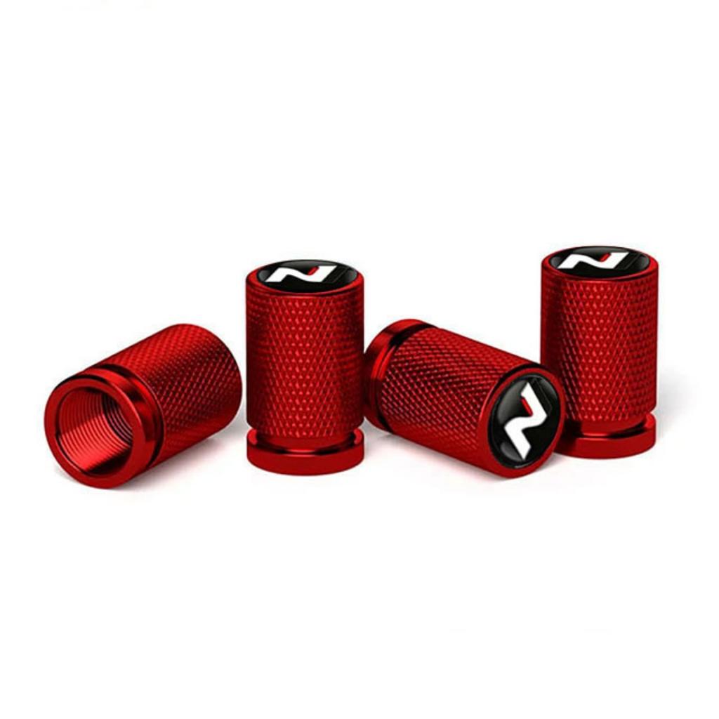 4Pcs Metal Tire Valve Caps Dustproof Car Tyre Wheel Stem Air Valve Dust Cover Auto Decoration Accessorie
