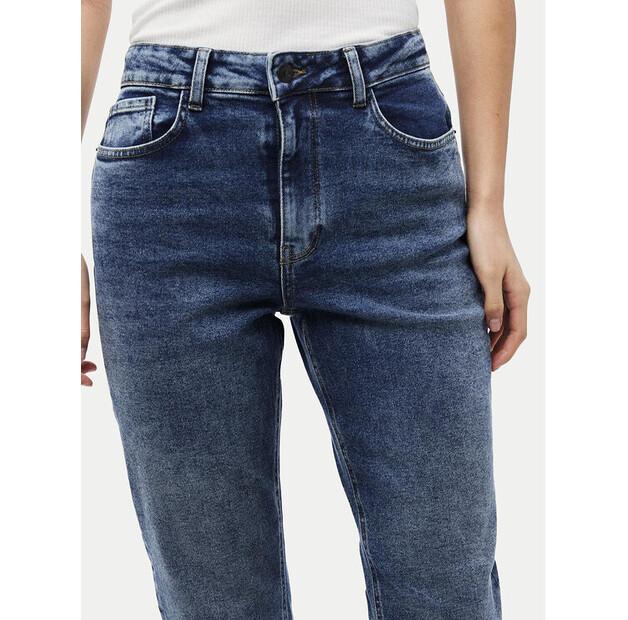 Джинсы Pieces Bella 17147970 синий Tapered Fit