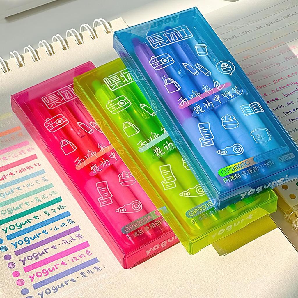 4 шт. набор гелевых ручек с акриловой краской Solf Grip 0,7 мм шариковая ручка быстросохнущий чернильный маркер для письма и рисования