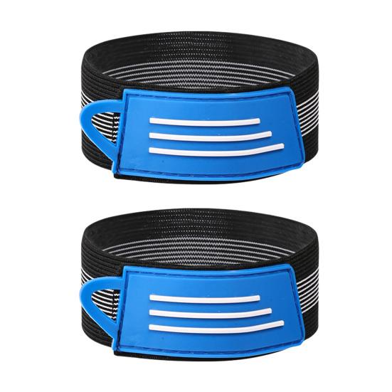2Pcs Elastic Bike Ankle Leg Wrap Cycling Safety Bind Pants Bands Extra Wide Stretchable Secure Ankle Strap for Cycling Jogging Camping Running