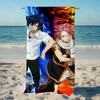 F-fairy T-tail 100  cute Towel Large Y-yEARS Quick-Drying Microfiber soft Beach Towel for Travel Fitness Sauna Bathing Camping