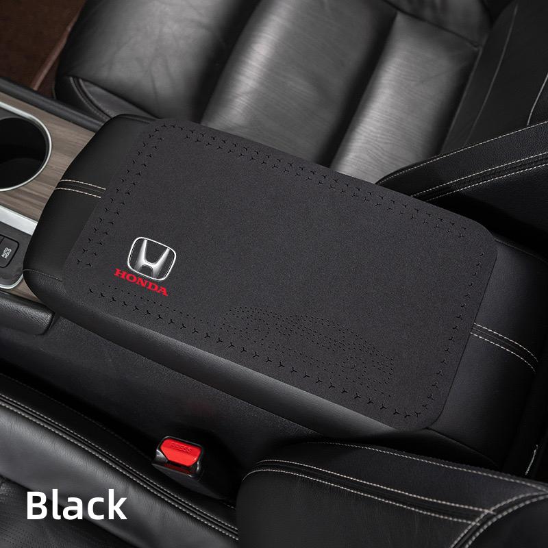 Car Armrest Box Height Pad Universal Leather Armrest Cushion For Honda Civic xrv hrv crv brv City Accord Fit Jazz Insight