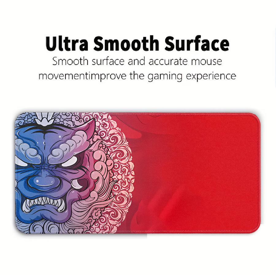 Оверлок Коврик для мыши Клавиатура Коврик для мыши Настольные аксессуары Компьютер Ноутбук Коврик Игровая консоль Коврик офисный Киберспорт Тигр Милый