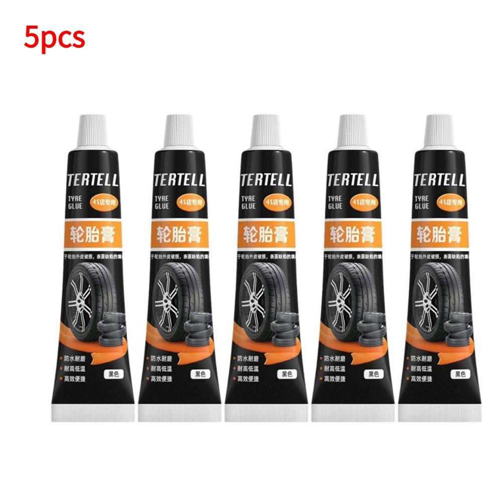 30ml Tire Repair Black Glue Liquid Strong Rubber Wear-resistant Non-corrosive Glue for Motorcycle Tyre Puncture Repair Tools