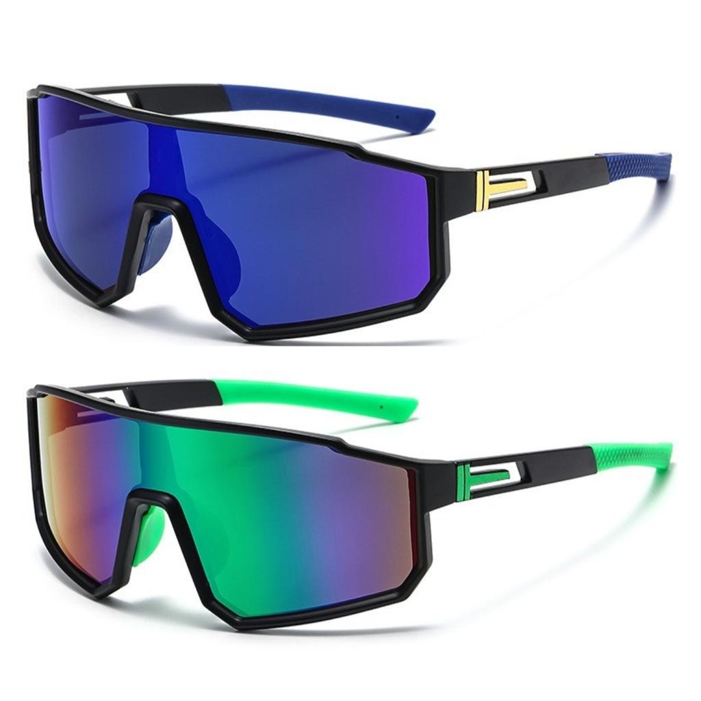 2 шт. Велосипедные очки для активного отдыха, повседневные велосипедные солнцезащитные очки для мужчин и женщин, UV400