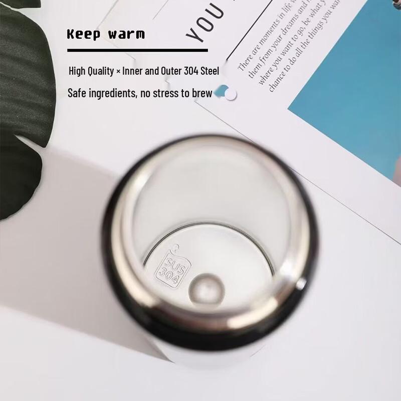 DKADI 7163 Vacuum Insulated Stainless Steel Dual-Drinking Sports Bottle