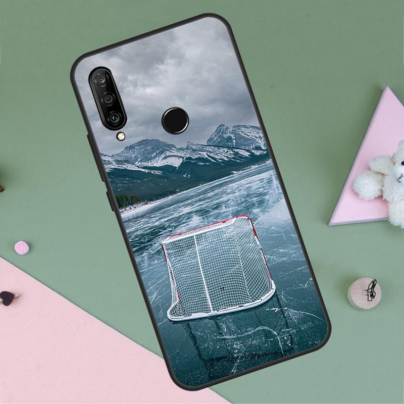 Ice Hockey Rink For Huawei P40 P20 P30 Lite P60 Pro Nova 10 9 SE 5T 12i 12s 11i Y91 Y90 Y60 Y70 Y72 Y61 Case