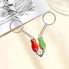 Hanging Ornament Magnetic Matching Keychain Bag Charm Couples Keychain  Best Friend