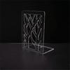 Space-saving Desktop Acrylic Book Storage Rack Durable Acrylic Bookends  Gift for Book Loves