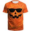 Funny Halloween Pumpkin 3D Printed Man/ Women Fashion Round Neck T Shirts Kids Short Sleeve Tops Summer Oversize T-Shirt For Men