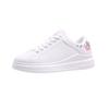 Women Casual Shoes New Fall Fashion Embroidered White Pu Leather Flower Lace-Up Sneakers 2024 Shoes for Women Platform Sneakers