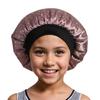 Children's Satin Sleep Cap - Soft Elastic Silk-like Hair Care Hat