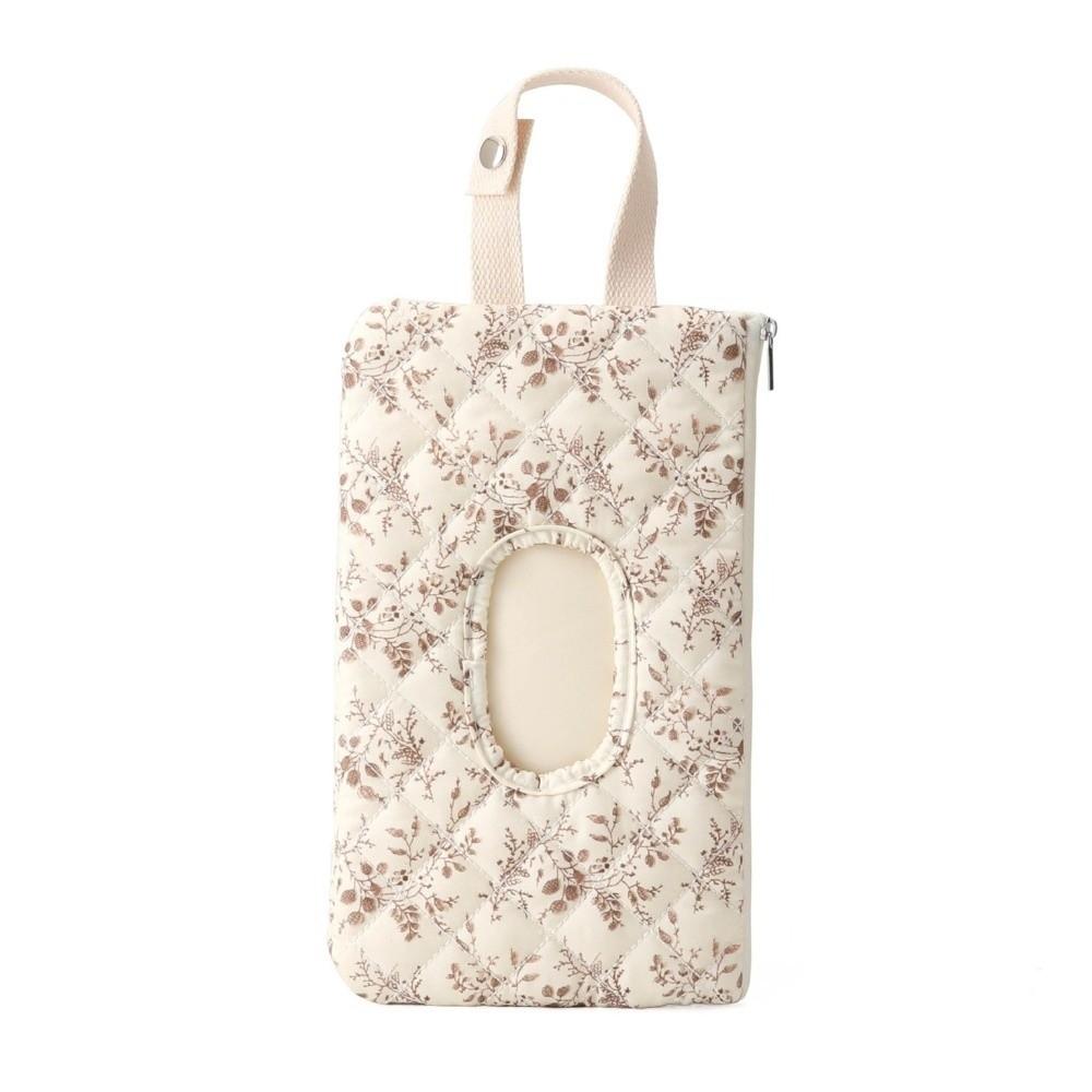 Floral Design Baby Wipes Dispenser Portable Baby Wet Wipe Pouch Wet Tissue Storage Bag  Travel Use