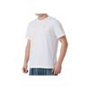 Puma Ss25 Дышащая футболка-пуловер с круглым вырезом и коротким рукавом Мужские топы Белый 689270-02
