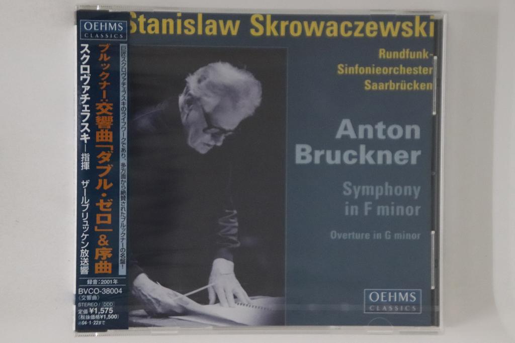 CD STANISLAW SKROWACZEWSKI - Anton Bruckner Symphony Symphony In BVCO38004PROMO BMG Japan Obi Classical Used