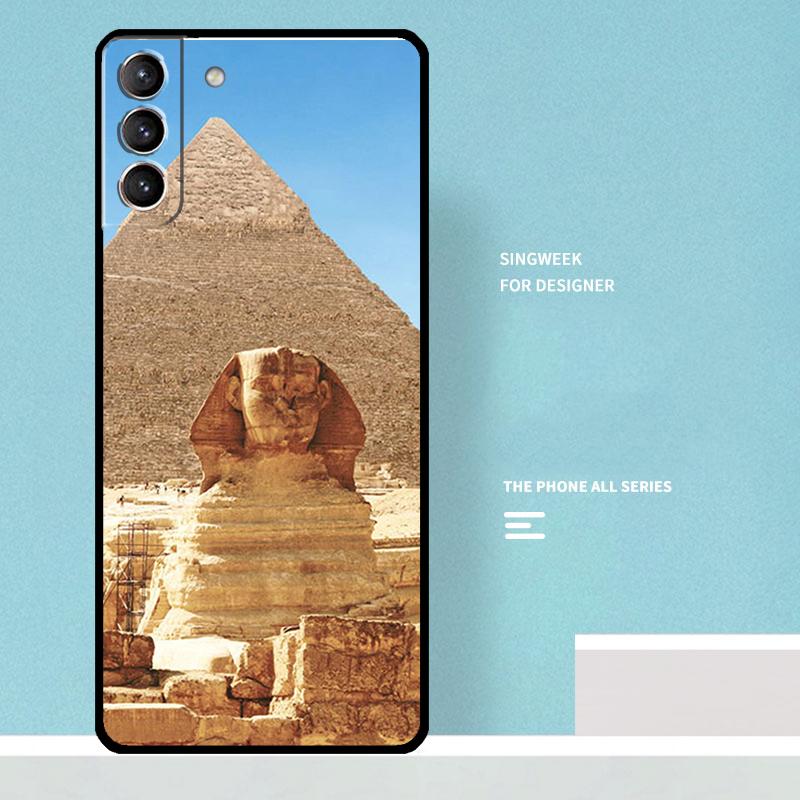 Ancient Egyptian Case For Samsung Galaxy S25 Ultra S21 S22 S23 S24 Ultra S9 S10 S20 Plus S25 FE Phone Cover