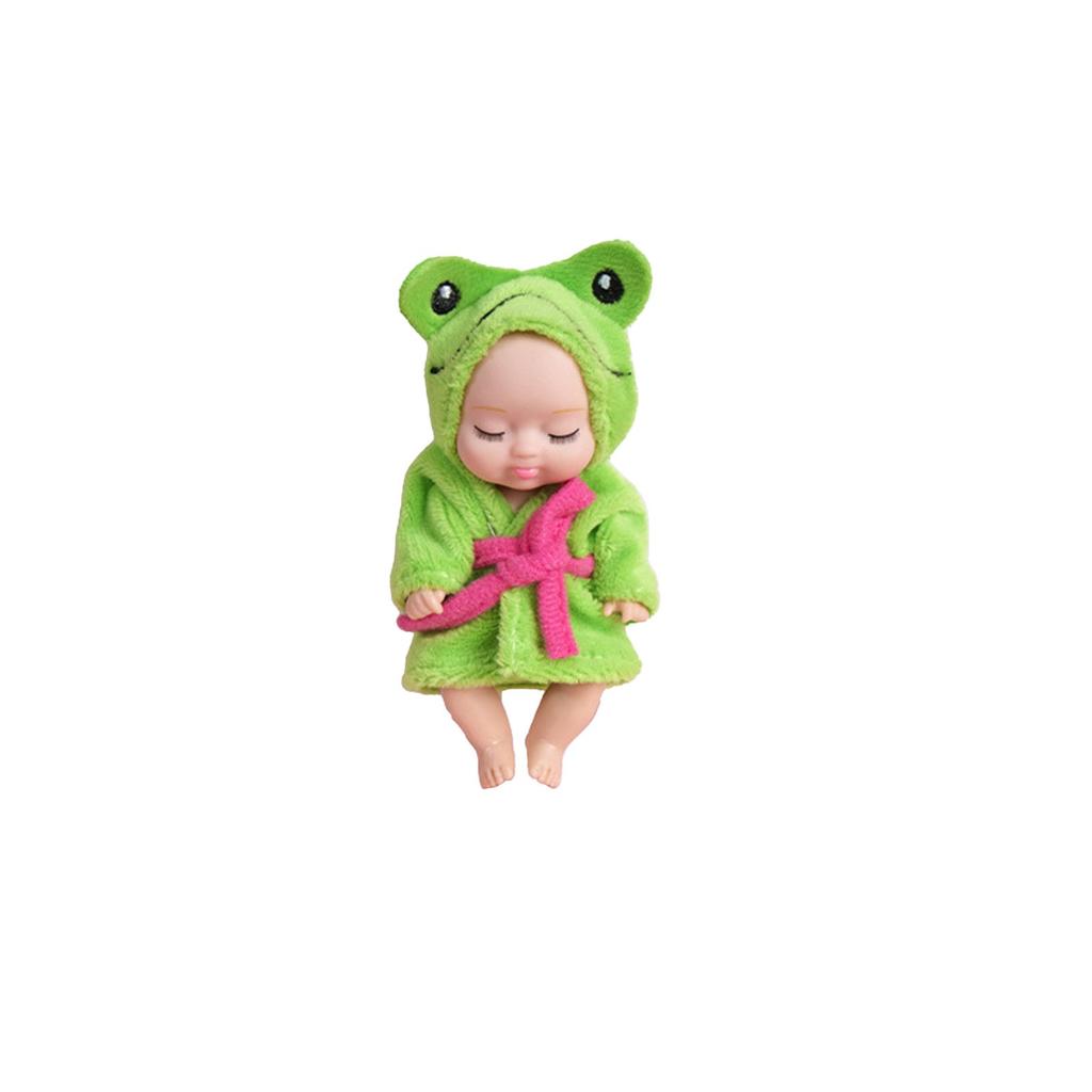 4 Inch Baby Dolls 6pcs Set Realistic Baby Dolls Toys With Cute Handmade Doll Clothes For Suitability Kids 3 And Up