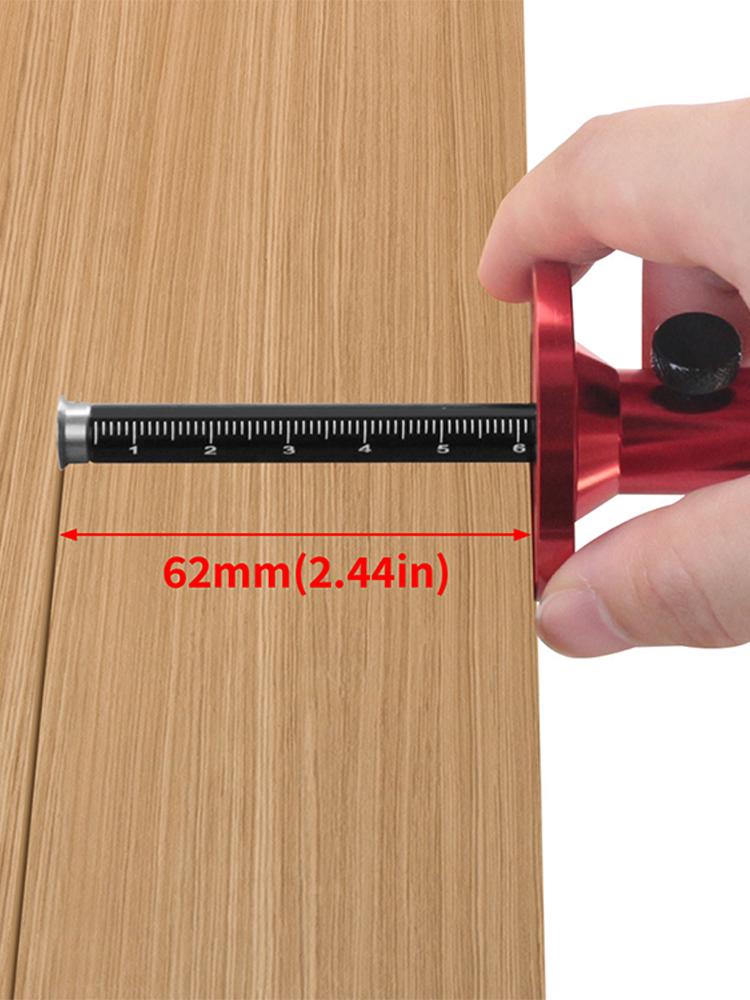 Wheel Marking Gauge Metric/Inch Woodworking European Style Scriber Carpentry Parallel Line Drawing Mortise Wood Scribe Tool