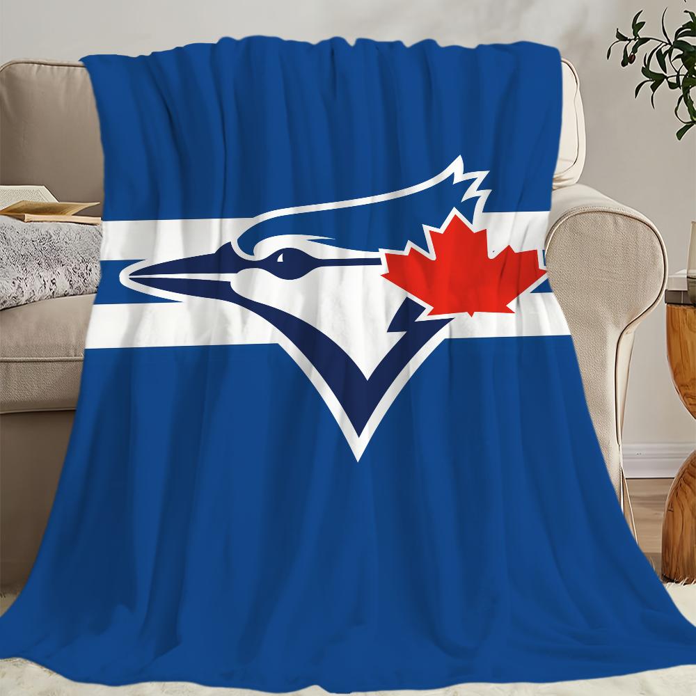 Бейсбольное одеяло Toronto Blue Jays Одеяло для дивана дивана путешествий дома походов пикника кровать постельное белье Фланелевое одеяло подарок на день рождения