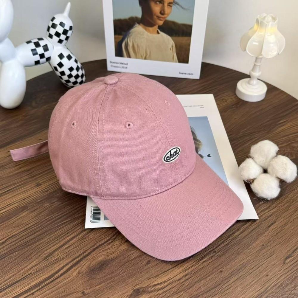 Embroidery Baseball Hat Korean Snapback Cap Casual Peaked Cap Men Women