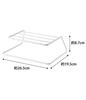 Yamazaki Dish Dish Storage 7488 Rack, Tower, White,