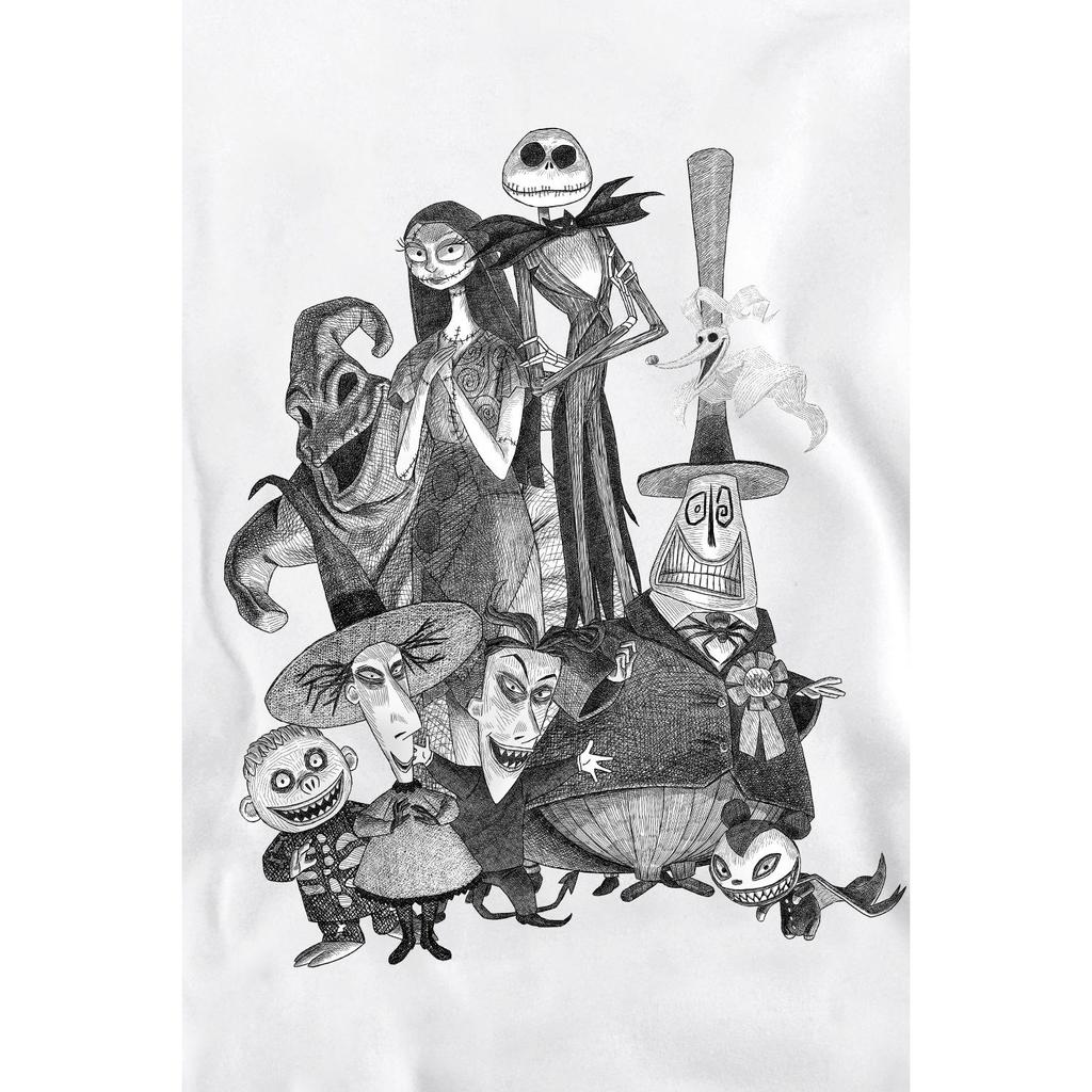 Кошмар перед Рождеством Унисекс Взрослый Свитшот с рисунком Джека Салли Монстра