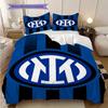 Inter Milan Legacy: Blue Passion Bedding (1 * duvet cover + 2 * pillowcase, without core) Soft and comfortable Christmas birthday gift