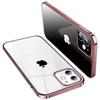 Case - BOOLING - for iPhone 13 Pro Max - Ultra Slim - Scratch-resistant - Pink Chrome Frame