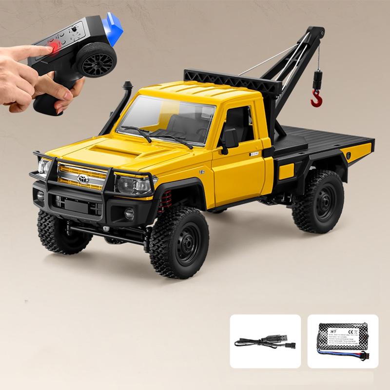 Mn82T 1:12 2.4G Радиоуправляемый Гусеничный Кран 4WD Грузовик с Дистанционным Управлением Lc79 Внедорожный Пикап Модель Машинки для Скалолазания RC Игрушка для Взрослых Подарок