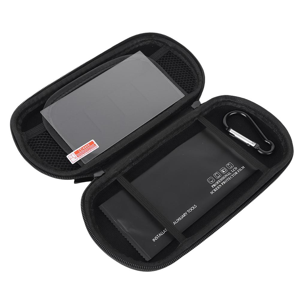 1-5 шт. Жесткий EVA чехол для переноски для портативной игровой консоли Trimui Smart Pro, пылезащитная сумка для хранения консоли с защитной пленкой из закаленного стекла