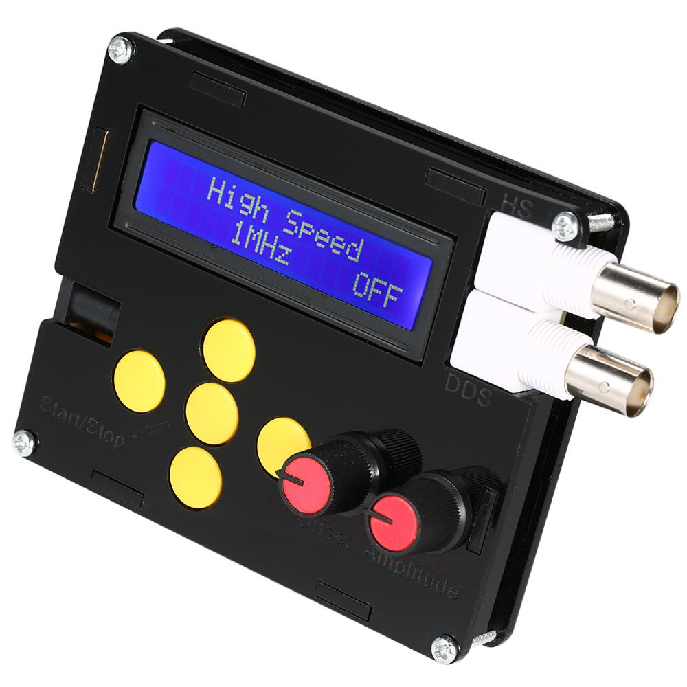 DC4~10V DDS Генератор Функциональных Низкочастотных Сигналов Синус/Треугольник/Прямоугольник/Пила/ЭКГ/Шум Выход 1Гц-500кГц Частота